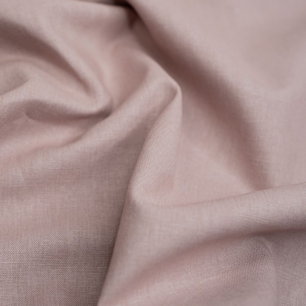 Leinen Baumwolle altrosa hell