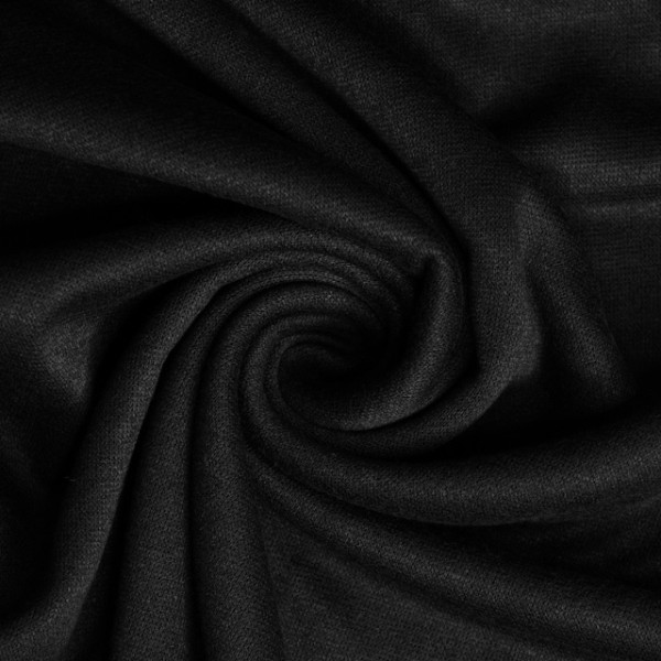 Strickjersey Cuddly Soft schwarz