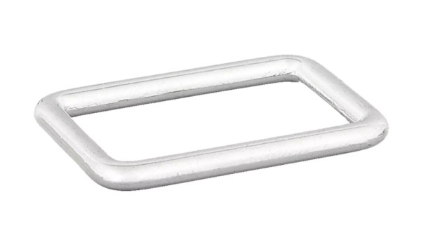Rechteck-Ring silber 20mm