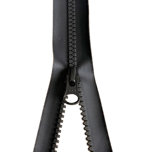 YKK WASSERDICHT teilbarer Reißverschluss Jacken Krampe schwarz