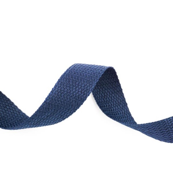 Gurtband Grobmaschig 25mm navy