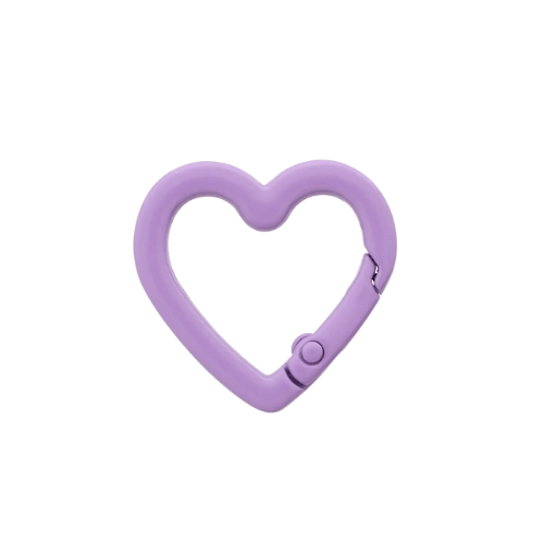 Prym Karabinerhaken Herz 19mm beere