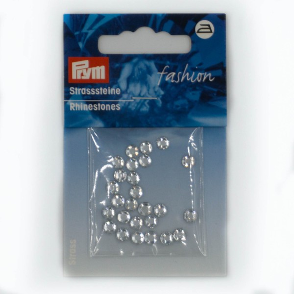 Prym Strasssteine silberfarbig 5mm