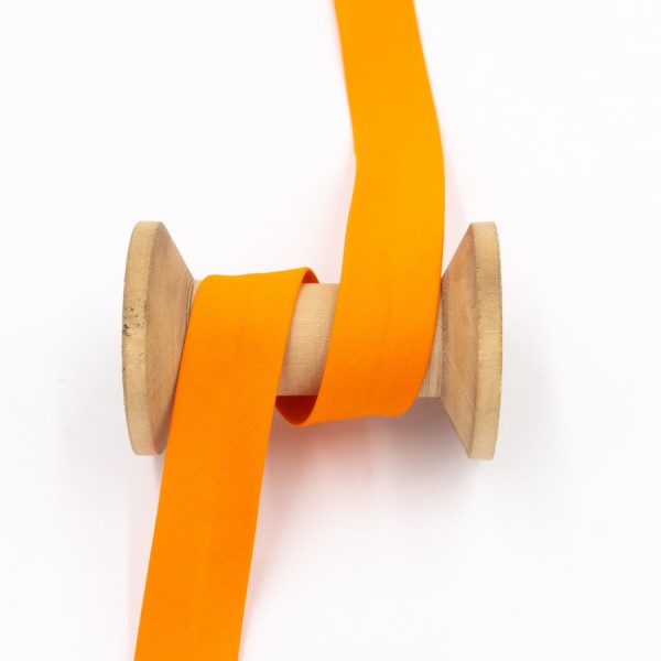 Baumwoll Schrägband orange