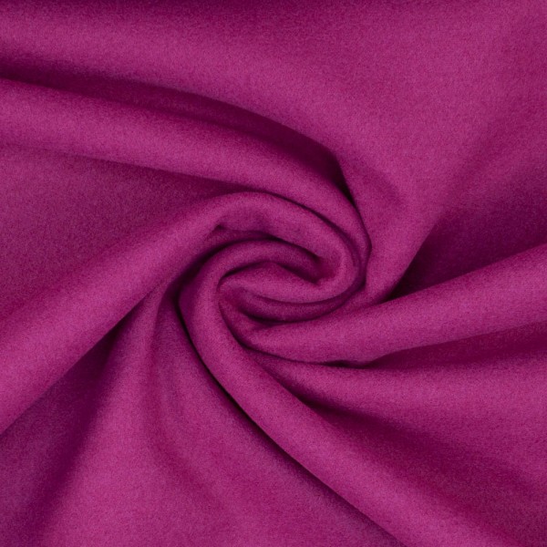 Mantelstoff Velour beere
