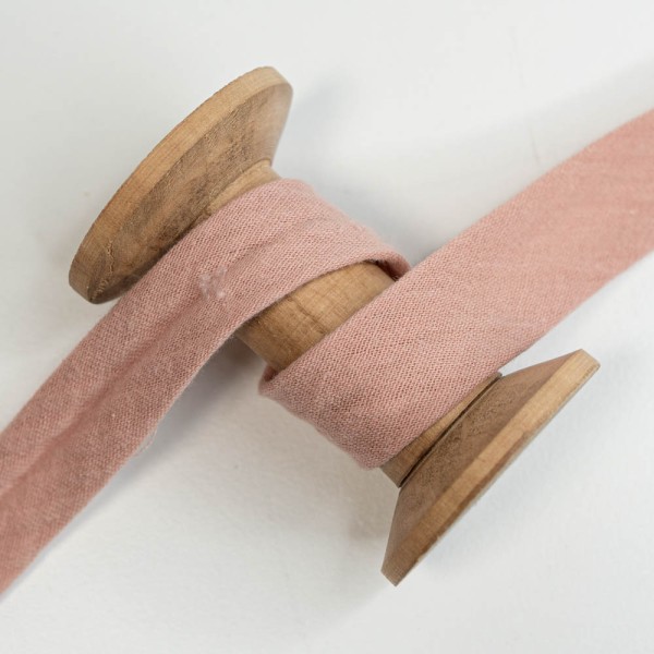 Musselin Schrägband Amelie 20mm nude