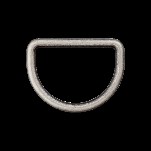 D-Ring altsilber 15mm