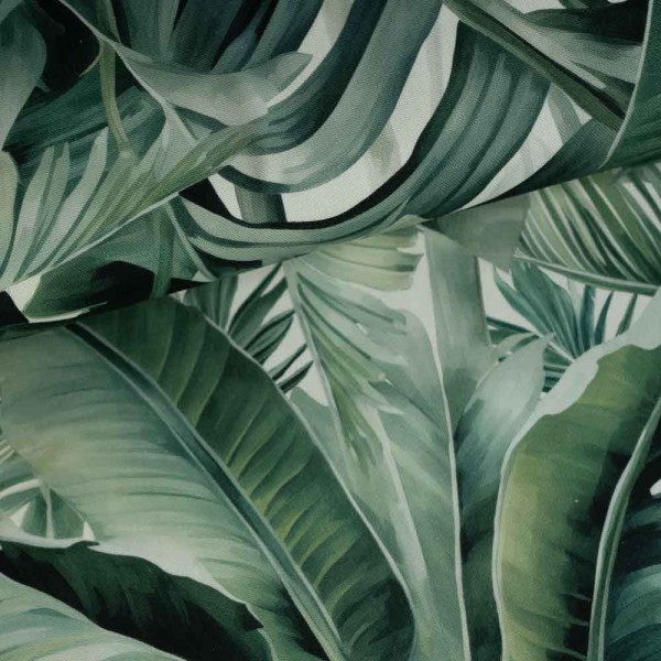 Canvas Dschungel Blätter grün