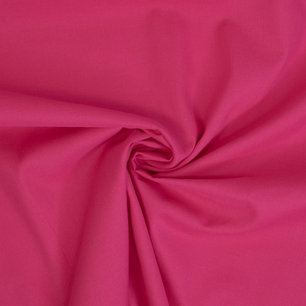 Voile Baumwolle Uni Vera pink