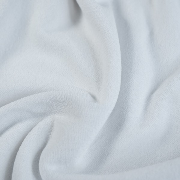 Frottee Jersey weiß