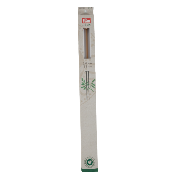 Prym Jackenstricknadeln Bambus 1530 Stärke 2,5mm, 33cm