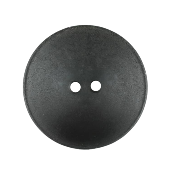 Modeknopf Gewölbt 34mm schwarz