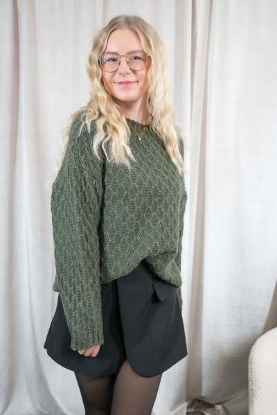 Strick Pullover Gina Soft khaki