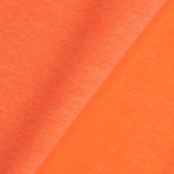 Winter Sweat Soft Brushed Clara meliert neon orange