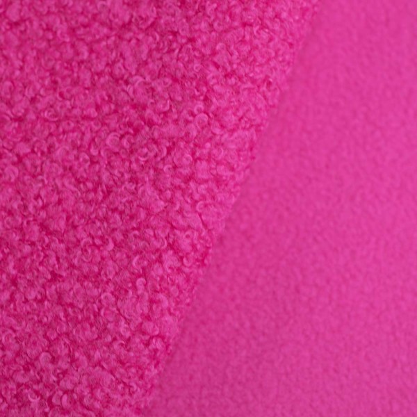 Jacken- & Mantelteddy Dick mit Fleece pink