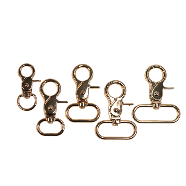 EvLis Taschenkarabiner Gold 40mm