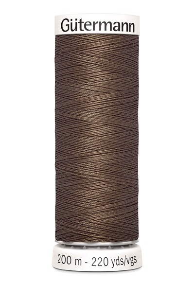 Garn Gütermann Allesnäher 200m taupe dunkel Nr.672