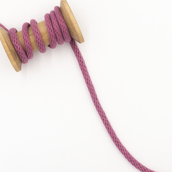 Baumwoll Kordel Fancy 6mm altrosa