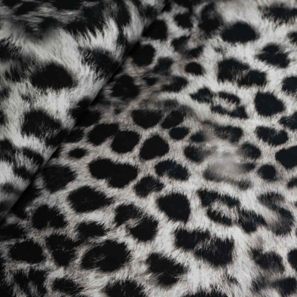 Viskosetwill Stretch Leo grau