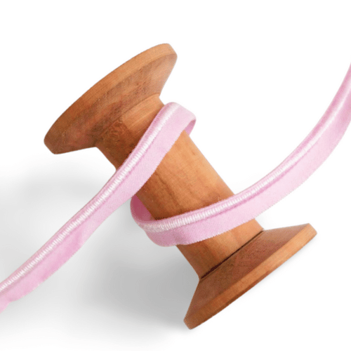 Gummi Paspelband 10mm rosa