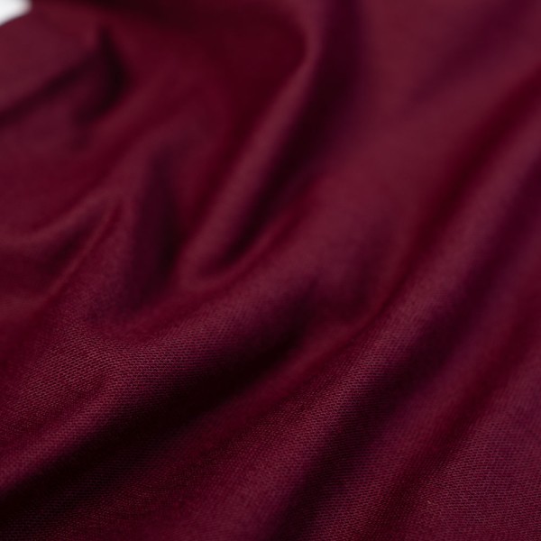 Baumwolljersey 100% Baumwolle bordeaux