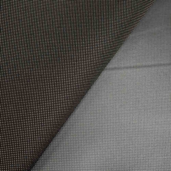 Lounge Outdoorstoff wasserdicht melange dunkelbraun
