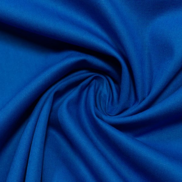 Edle Baumwollwebware royalblau