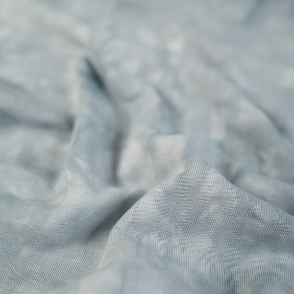 Sweat French Terry Batik jeansblau