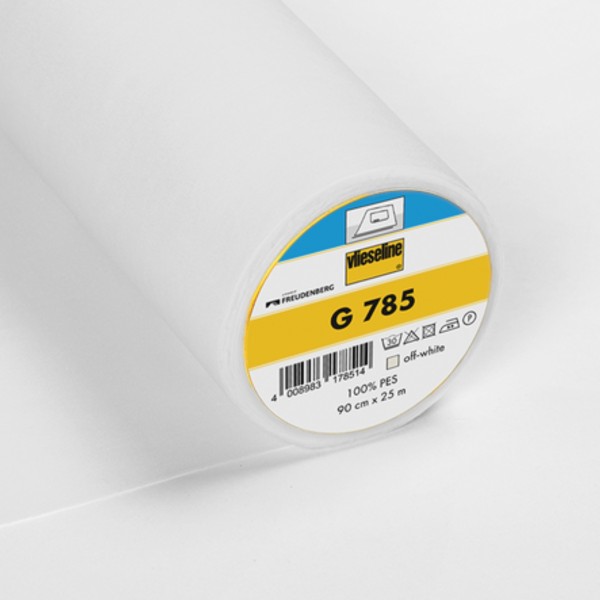 Vlieseline / Bügeleinlage G 785 rohweiß