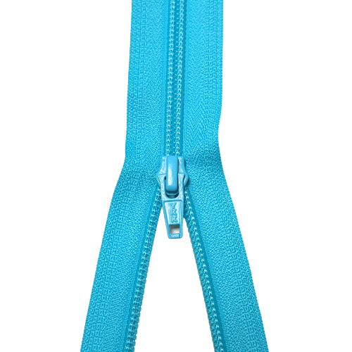 YKK teilbarer Reißverschluss Spirale türkis 60cm