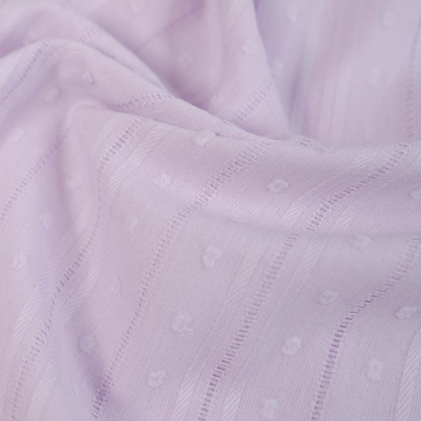 Voile Batist Baumwolle Dots flieder