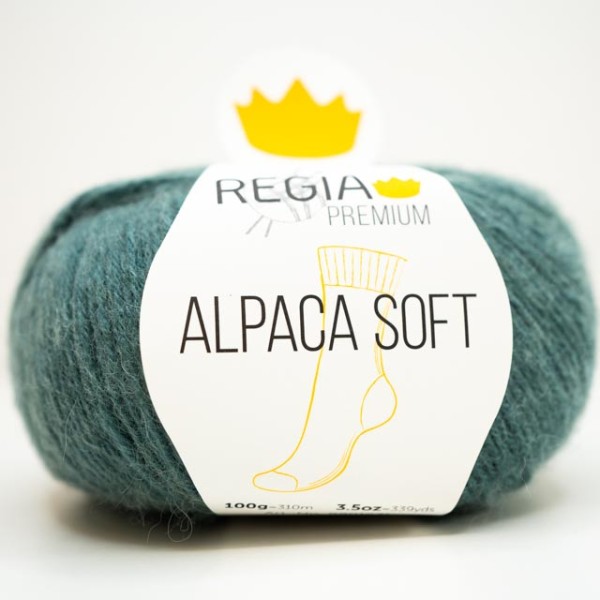 Regia Alpaca Soft Wolle dusty mint