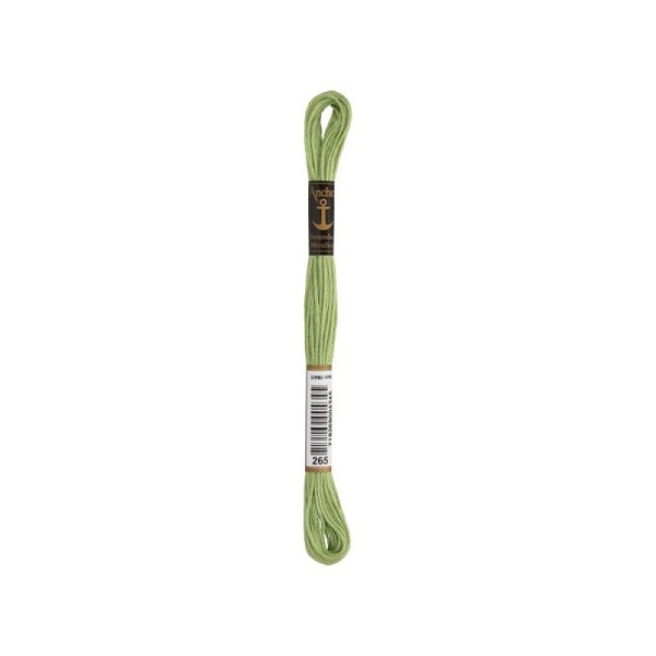 Anchor Sticktwist Garn 6-fädig mittelgrün hell