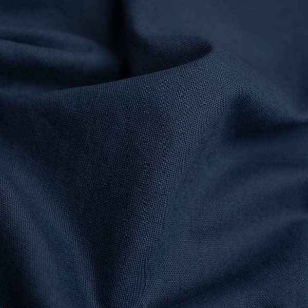Leinen Baumwolle dunkelblau