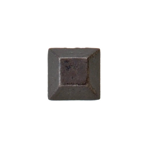 Zierniete Quadrat 8mm titan