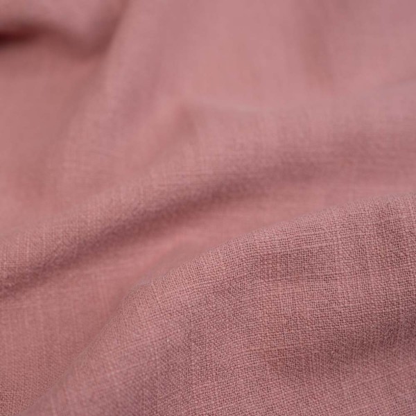 Leinen Stonewashed altrosa