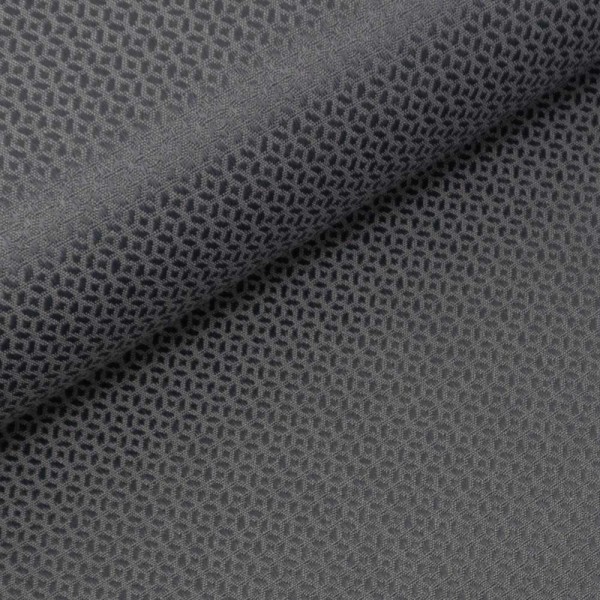 Jacquard Dekostoff Profiqualität mittelgrau