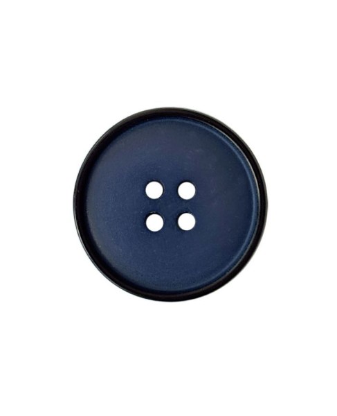 Modeknopf rund 25mm dunkelblau