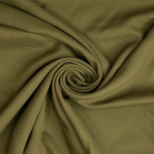 Viskose Popeline Laura khaki