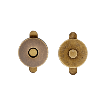 Magnetverschluss 18mm Messing