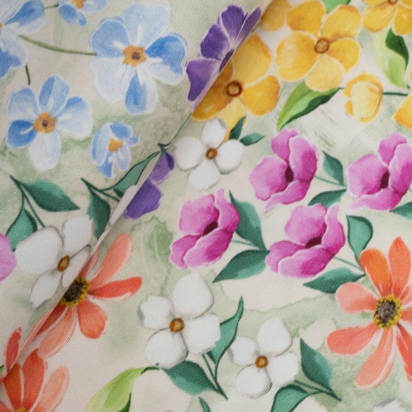 Canvas Blumen salbei
