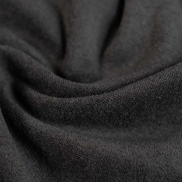 Frottee Jersey schwarz