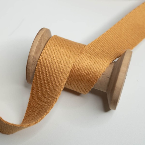 Soft Gurtband 25mm senfgelb