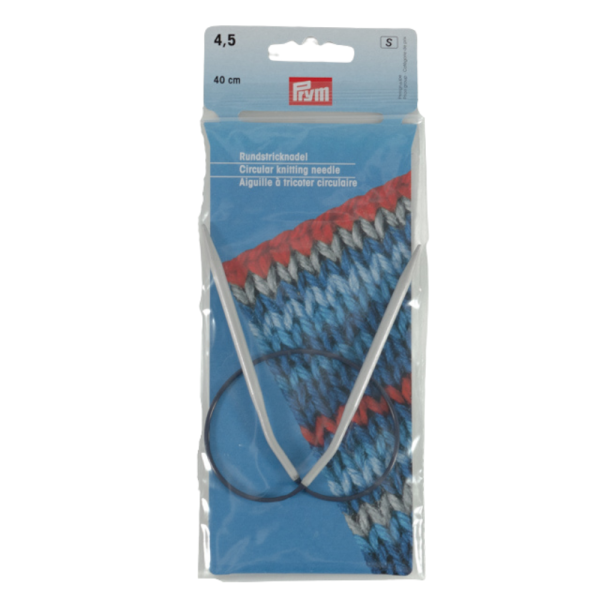 Prym Rundstricknadel Stärke 4,5mm, 40cm