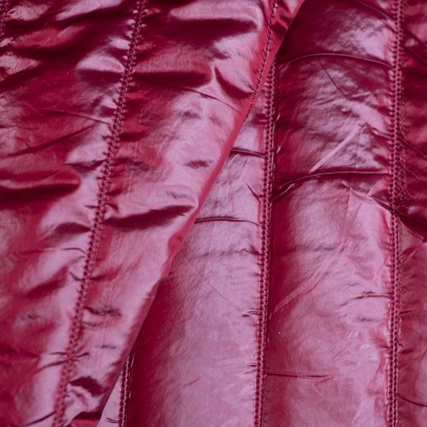 Jacken- & Westen Steppstoff Metallic bordeaux