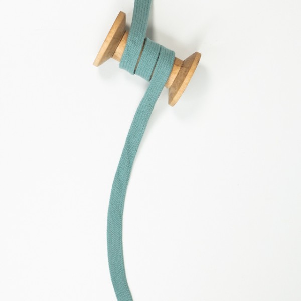 Flachkordel 15mm - Hoodie Kordel mint