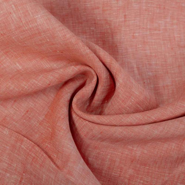 Premium Leinen melange terra