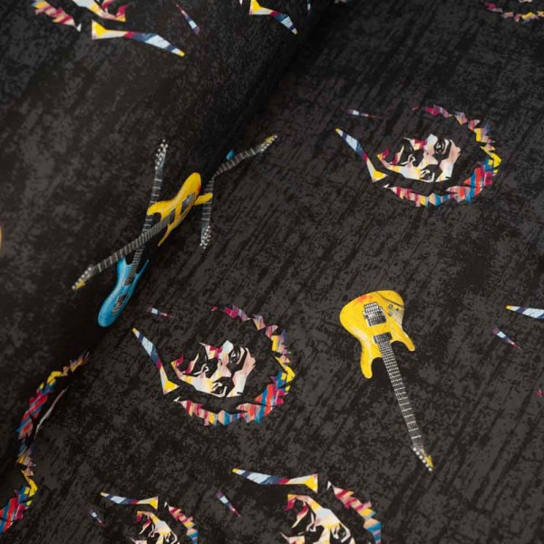 Softshell Rockstar schwarz