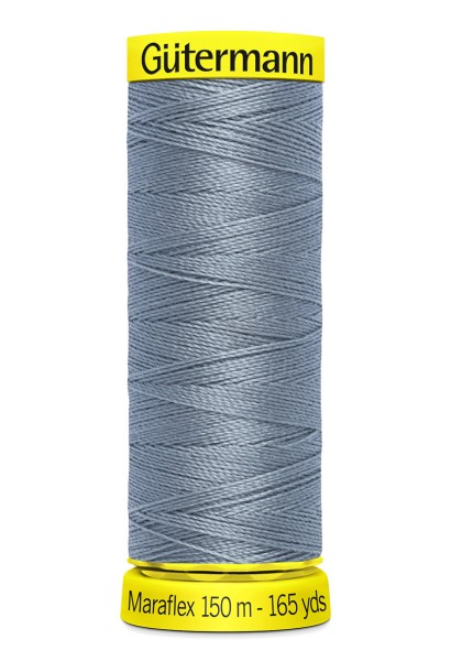 Elastisches Garn Gütermann Maraflex 150m jeansblau hell Nr. 64