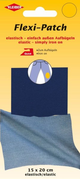 Kleiber Flexi-Patch 15x20cm blau